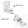 ABOOFAN 2pcs Vertical Blinds Mounting Brackets Shaped Curtain Fixing Clips