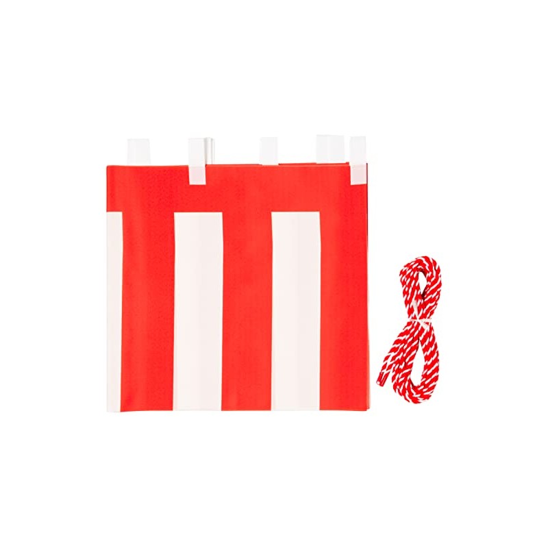 Banner Red Curtain (45 cm Tall)