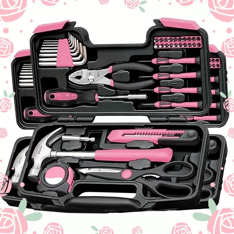 【520 Gift】39-Piece Comprehensive Household Hardware Kit - Durable Carbon Steel