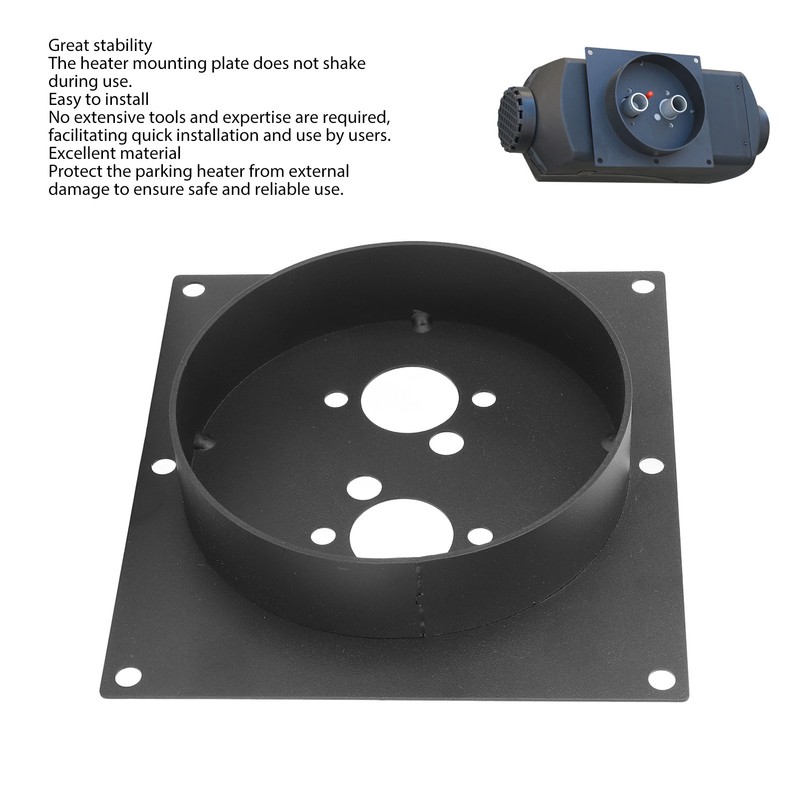 Car Floor Mount Plate Turret Bracket Durable Heater Floor Mount