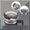 MLM Productos Termo Vaso Para Cafe Acero Inoxidable Doble Pared