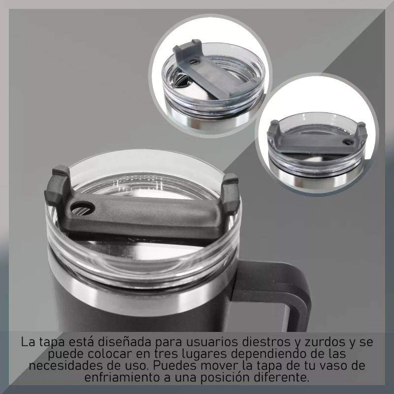 MLM Productos Termo Vaso Para Cafe Acero Inoxidable Doble Pared