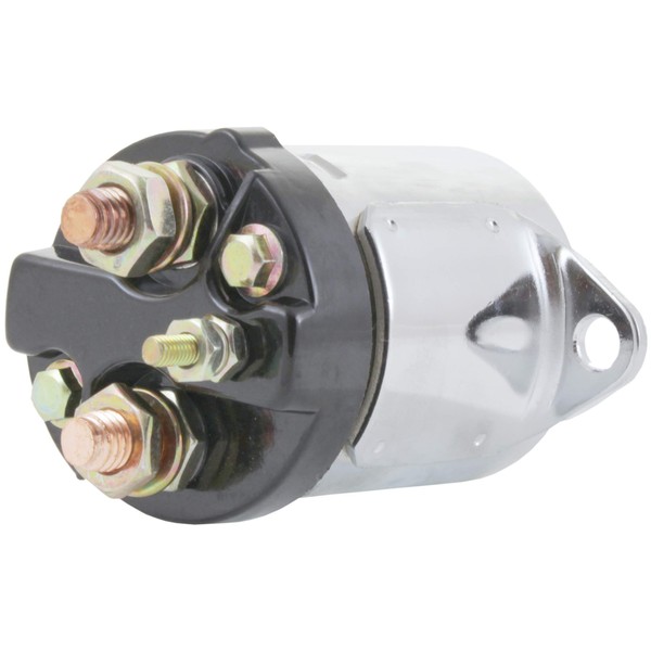 New Premium Chrome Starter Solenoid fits Various Harley Davidson Motorcycles