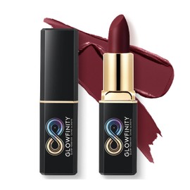 GLOWFINITY Matte Velvet Lipstick, Long Lasting, Soft Cream, Vegan, Cruelty Free, Lightweight, High Impact Lipcolor, Ultra Hydrating, Shea Butter, High Pigment Lipstick, Gift for Women & Girls