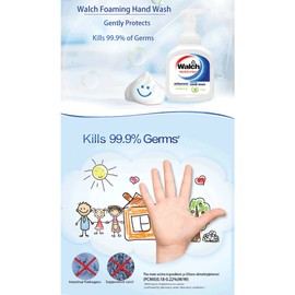 Walch Foaming Hand Wash 290ml - Moisturizing