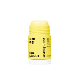 SeventyOne Percent Sun Kissed: Sun Stick SPF 30, Sun Stick Face & Sensitive Zones, Vegan, Very High Protection, Very Waterproof, Very Waterproof, 80% Natural, Made in France, 15 ml