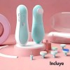 Kit Lima De Uñas Eléctrica Portátil Para Bebé Con Luz