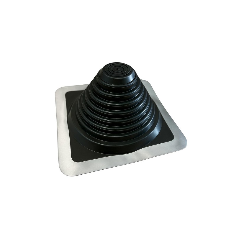 Pipe Flashing Black EPDM 0.25 Inch to 4 Inch