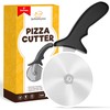 Sefinsecimi Ergonomic Pizza Cutter – Sharp Stainless Steel Wheel with