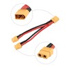 RIIEYOCA XT60 Parallel Battery Connector 14AWG Cable XT60 Y Splitter
