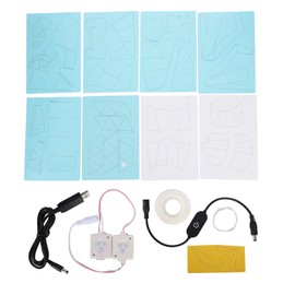 Boardattack Papercraft Kit DIY USB Powered HandMade Children's Educational Toys DC12V