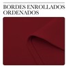 NICETOWN - Cortinas Opacas con Bolsillo para cortinero (Rojo, 1