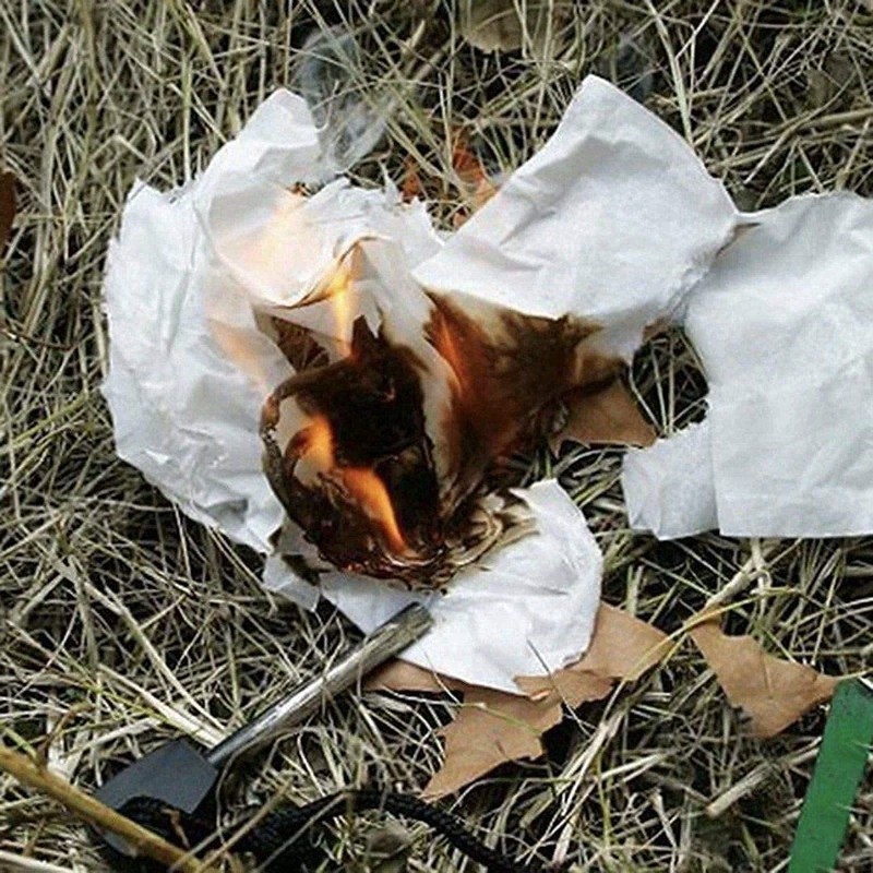 Gadgets Collection Emergency Fire Starter Magnesium Flint Stick Lanyard Striker