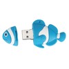 Cartoon U Disk Blue Clownfish Appearance High Speed Bulk Storage