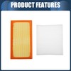 INFINAUTO Engine Air Filter Cabin Air Filter Set Fits Toyota