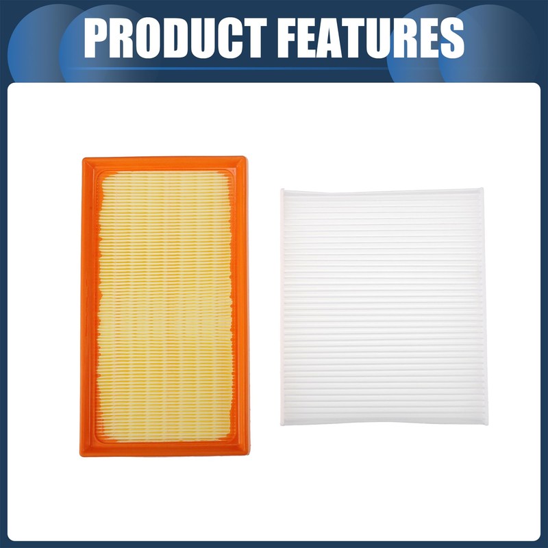 INFINAUTO Engine Air Filter Cabin Air Filter Set Fits Toyota