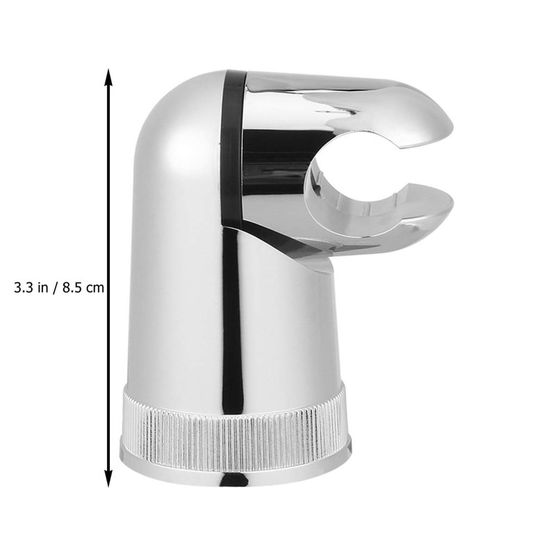 Zerodeko Plating Rotary Shower Mounting Bracket Round Wall Holder for