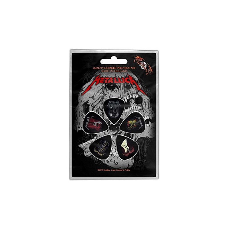 Metallica Guitars Logo Plectrum Pac