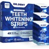 DRDENT Professional Teeth Whitening Strips, 7 Treatments, Safe for Enamel,