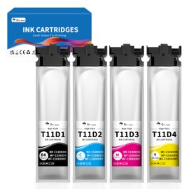 OINKWERE T11D Cartridges Compatible with Epson T11D1 T11D2 T11D3 T11D4 for Workforce Pro WF-C5390DW WF-C5890DWF WF-C5390DN WF-C5390DW BAM WF-C5390DW BAM