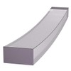 CRL Clear 1/8" x 1/4" x 2" Plastic Setting Blocks