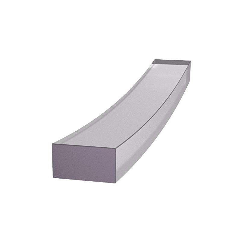 CRL Clear 1/8" x 1/4" x 2" Plastic Setting Blocks