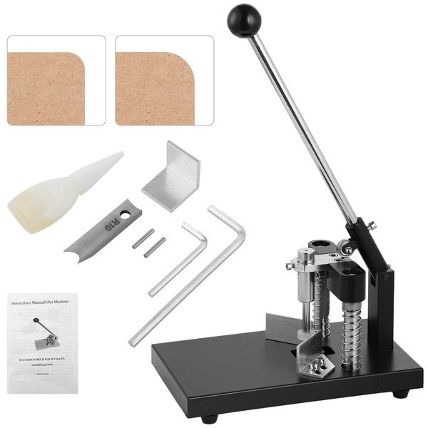 Corner Rounder, Paper Punch Cutter, Hand-Operated Corner Rounding Machine with