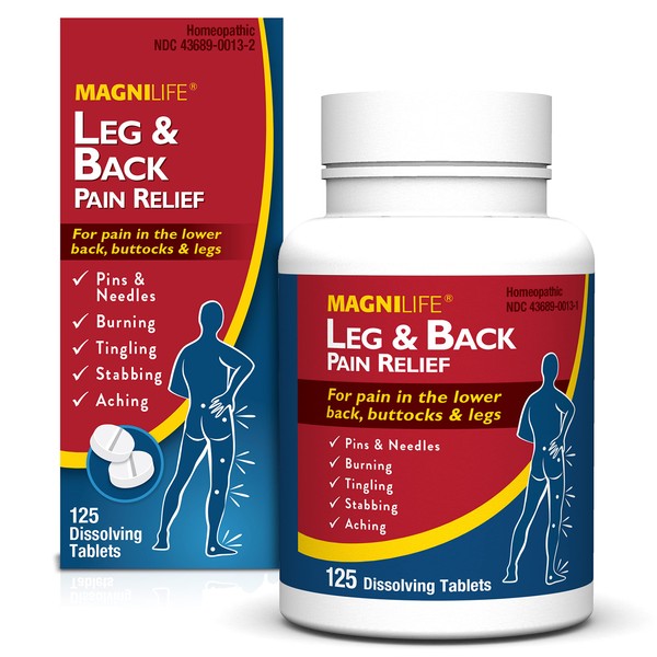 MagniLife Leg & Back Pain Relief, Fast-Acting Pain Relief, Naturally
