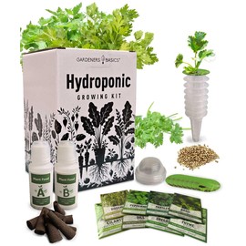 Gardeners Basics Hydroponic Herb Pods Grow Kit Compatible with Aerogarden & Lettuce Grow - 8 Varieties of Fresh Culinary Herbs Indoors and Outdoors Seeds, Aquaponic & Hydroponic Herb Seed Pod Kit