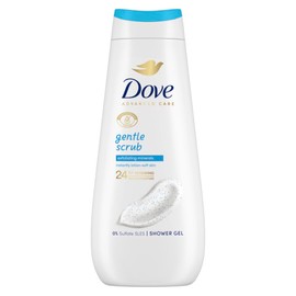 Dove Jabón Líquido Corporal Exfoliación Suave, para una piel hidratada, sedosa y radiante, con minerales exfoliantes y humectantes naturales 400 ml