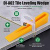 Tile Leveling System Wedges, Akozon Tile Leveling Wedge Reusable Wedges