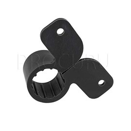 PROCURU 3/4-Inch Plastic Suspension Hy-Ear Pipe Clamp, Mickey Mouse Style Strap Hanger for 7/8" OD Pipe (3/4", 10-Pack)