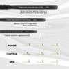 Warping Point Pickleball Paddle, Carbon Fiber, Thermoformed, Edgeless Design, USAPA