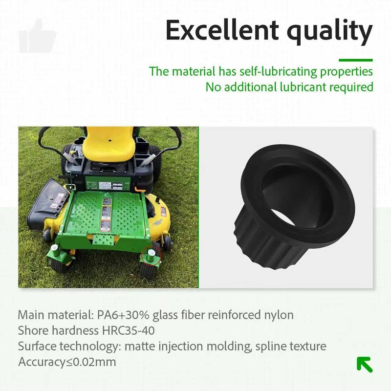 M167267 Bushing Fits Johnn Deeree Z335E Z345R Lawn Mowers Parts