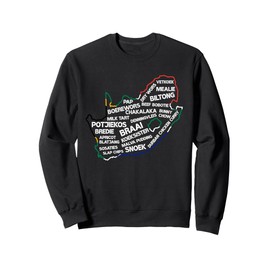 South Africa Food South African Flag Map Nostalgia Sweatshirt