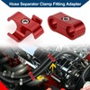 Hihaha Hose Separator Clamp Fitting Adapter/Pipe Tube Line Separator Clamp