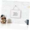 DOITOOL Small Magnetic Dry Erase Board with Removable Hanging Rope