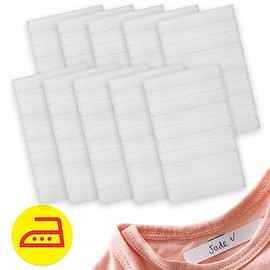 AVERY - Bag of 100 Iron-On Clothes Labels 5.2 x 0.9 cm