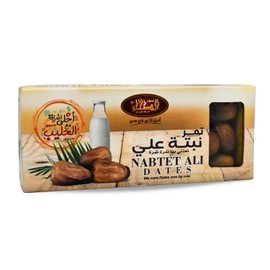 1 Pack AlTahhan Nabtet Ali Dates Premium Palm Palms Dates Natural Delicious Sweet Taste Tamar Fresh Tamr Tamaar Fresh Vegan Half Dry With The Nucleus Halal (15.17 oz / 430 gm) تمر نبتة على حلال