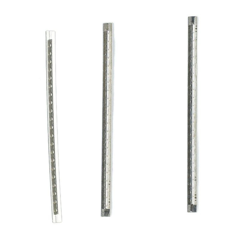 24Pcs Guitar Fret Wire Nickel Plated Alloy Copper Clear Bright