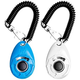 EcoCity 2-Pack Dog Training Clicker with Wrist Strap