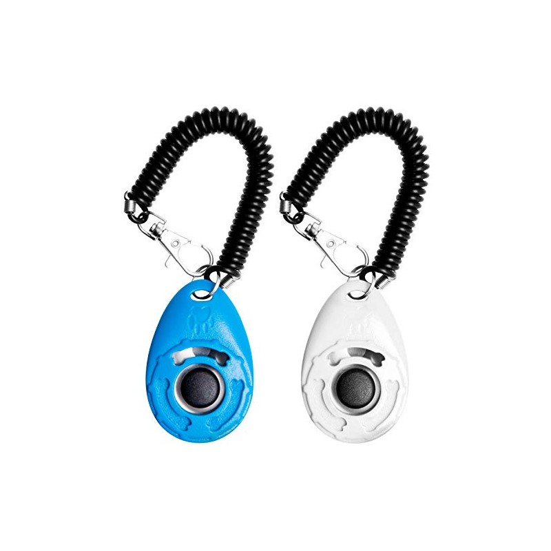 EcoCity 2-Pack Dog Training Clicker with Wrist Strap