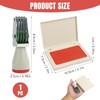 Egg Stamp with Date Display and Price, Ink Pad Included,