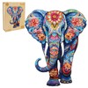 Wooden Puzzle Adults, 210 Pieces Elephant Wooden Puzzle Adults, 27.3