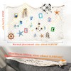Natural Cotton Fish Net Decorations for Nautical Parties