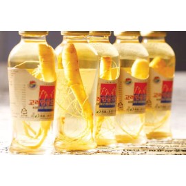 Jooglobal Korean Ginseng Drink Root in Bottle with Honey 4.23 FL. Oz Each - 10 PACK