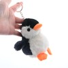 Men Women Creative Cute Lovely Fluffy Plush Penguin Keychain Key-Chains