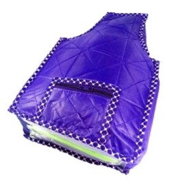 Atorakushon Blouse orgniser, Blouse Cover/Saree Cover/Wedding Gift, Wardrobe orgniserRegular Clothes Bag, Vanity Pouch, Set of 1 (Blue)