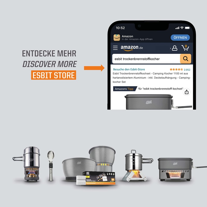 Esbit 1100ml Cook Set ESCS1100HA
