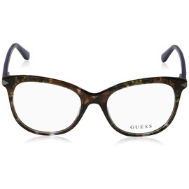 Guess Women's Glasses Frame GU2667, 52-18-140, Brown (Marrone Scuro)